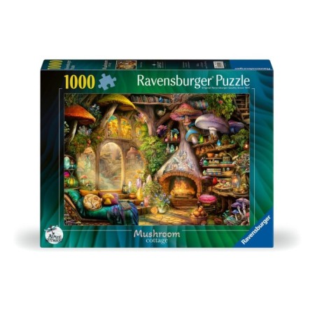 Ravensburger - Puzzle coliba ciupercutelor 1000 piese Ravensburger - 1